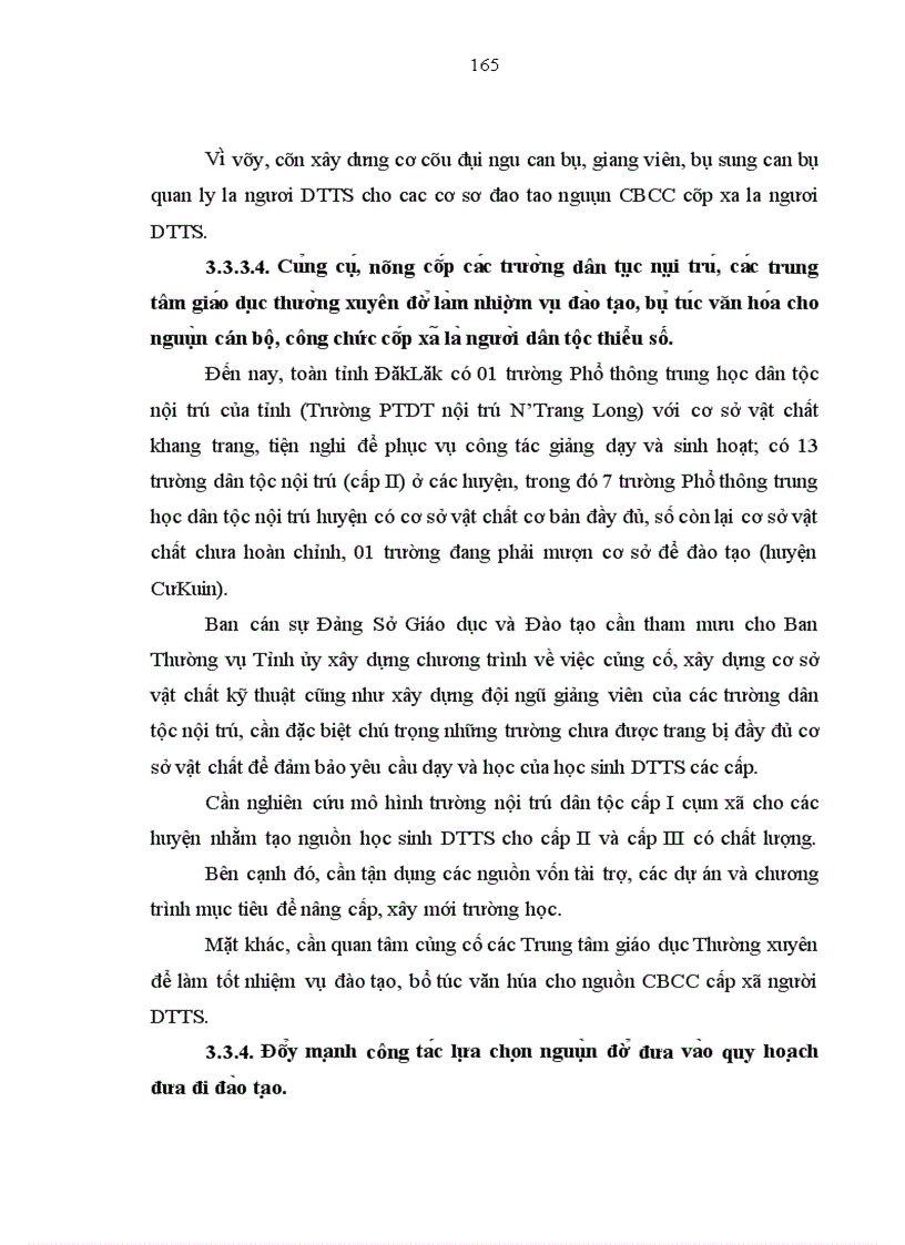 image for page Đào tạo nguồn cán bộ, công chức cấp xã là người dân tộc thiểu số ở tỉnh DăkLăk