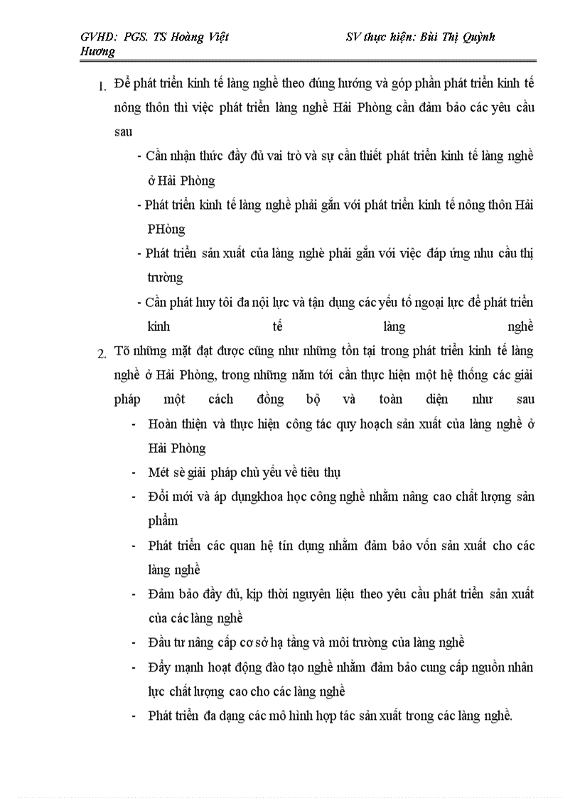 image for page Thực trạng và những biện pháp chủ yếu nhằm phát triển kinh tế làng nghề ở Hải Phòng