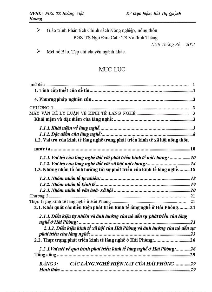 image for page Thực trạng và những biện pháp chủ yếu nhằm phát triển kinh tế làng nghề ở Hải Phòng