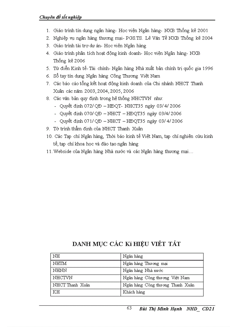 image for page Giải pháp hoàn thiện công tác phân tích, đánh giá khách hàng trong hoạt động tín dụng doanh nghiệp tại Chi nhánh Ngân hàng Công thương Thanh Xuân