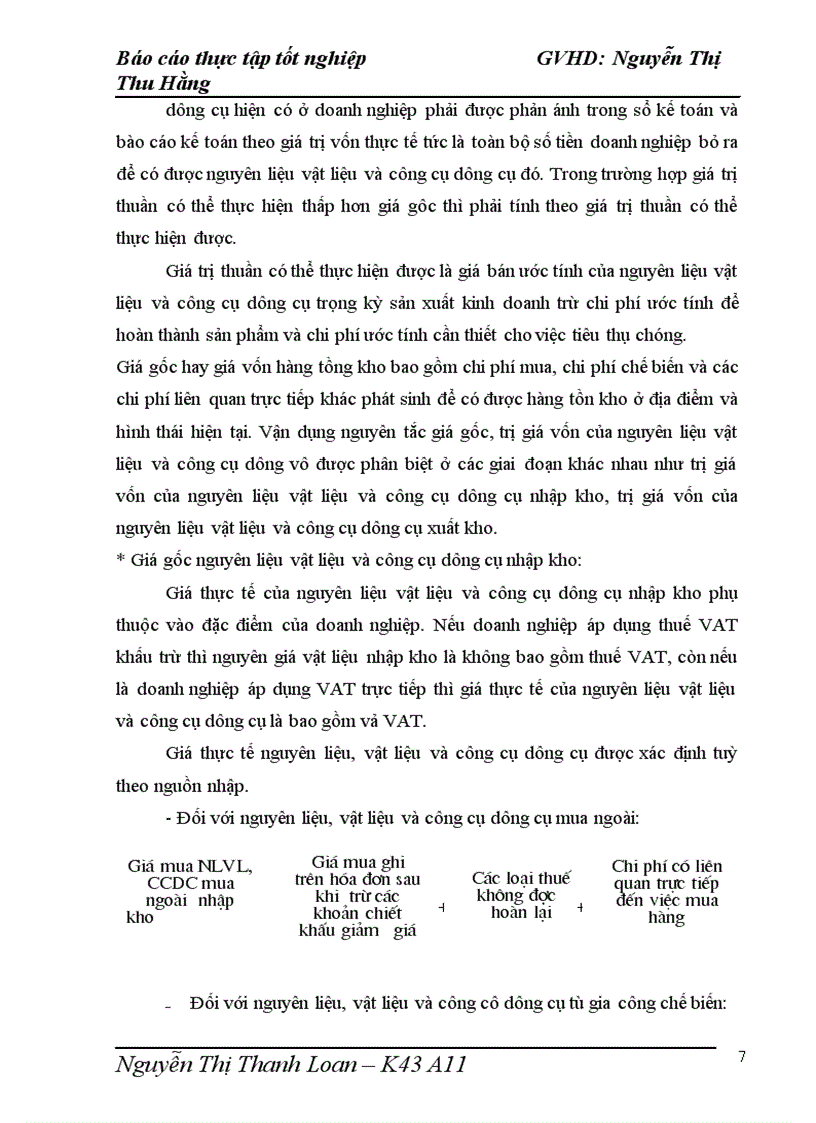 image for page Kế toán nguyên liệu, vật liệu và công cụ dụng cụ tại Công ty Cổ phần đầu tư và bê tông Thịnh Liệt