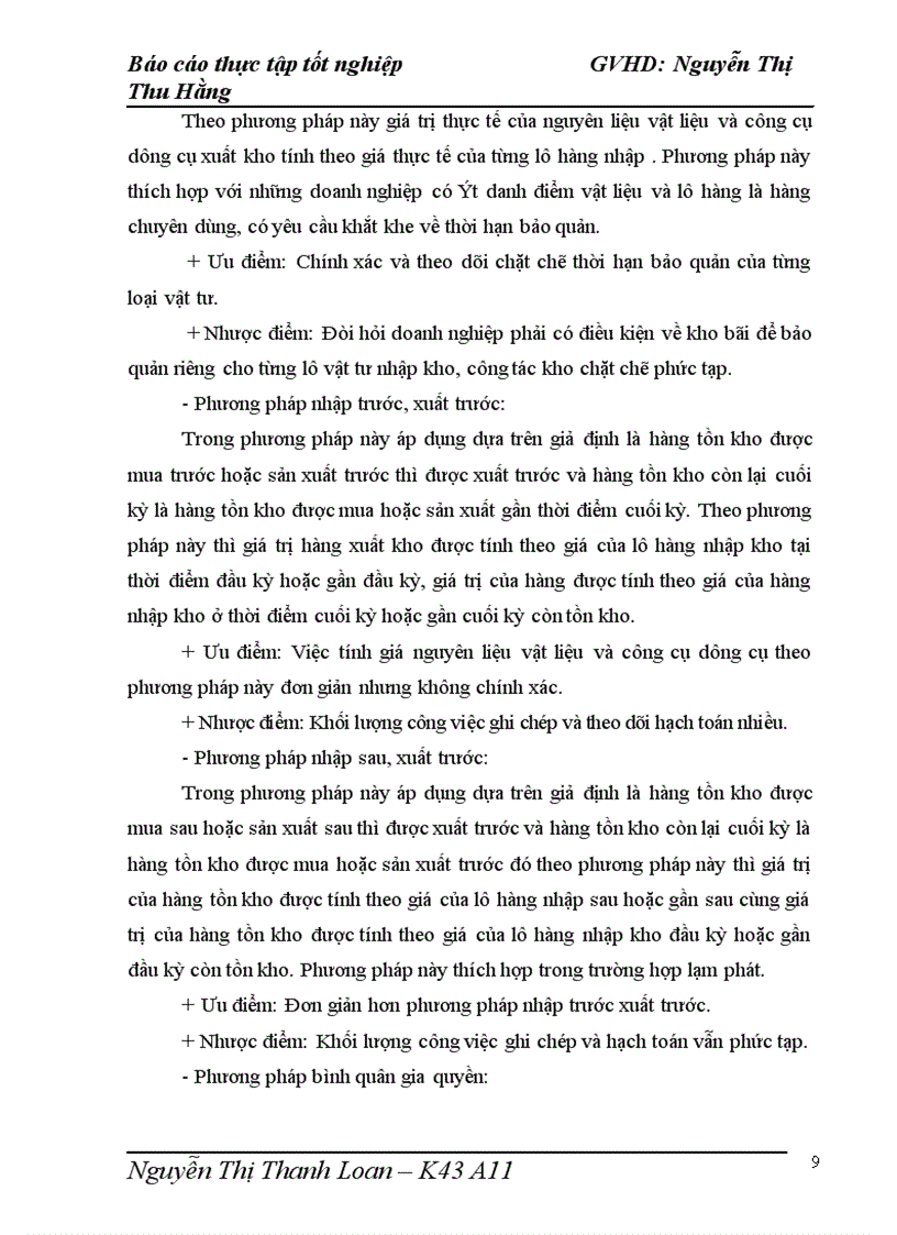 image for page Kế toán nguyên liệu, vật liệu và công cụ dụng cụ tại Công ty Cổ phần đầu tư và bê tông Thịnh Liệt