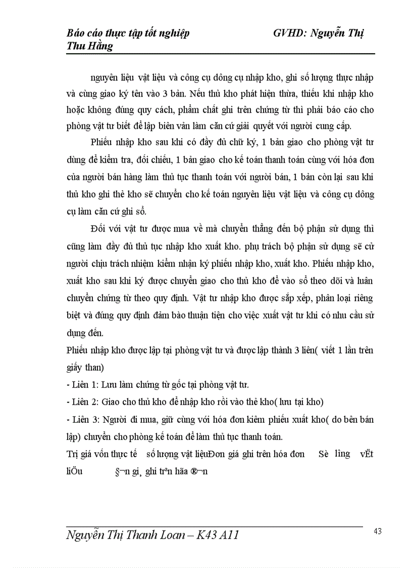 image for page Kế toán nguyên liệu, vật liệu và công cụ dụng cụ tại Công ty Cổ phần đầu tư và bê tông Thịnh Liệt