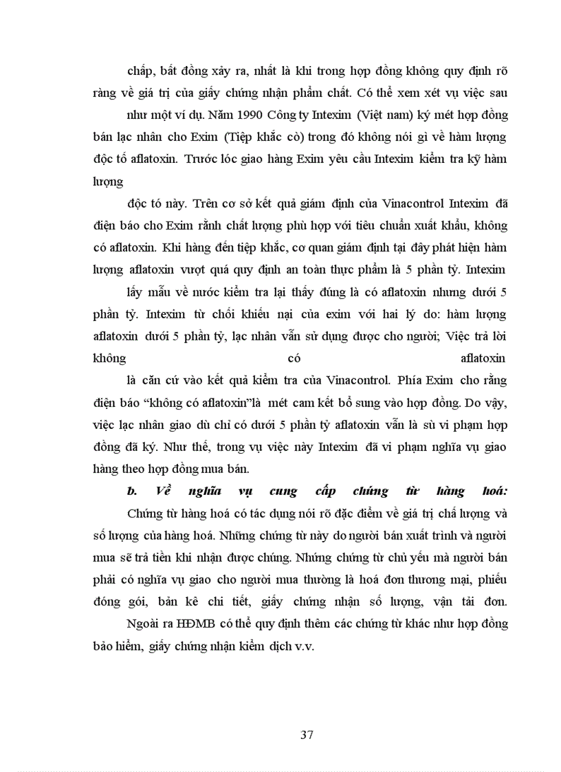 image for page Hợp đồng mua bán ngoại thương - rủi ro và tranh chấp trong việc thực hiện hợp đồng