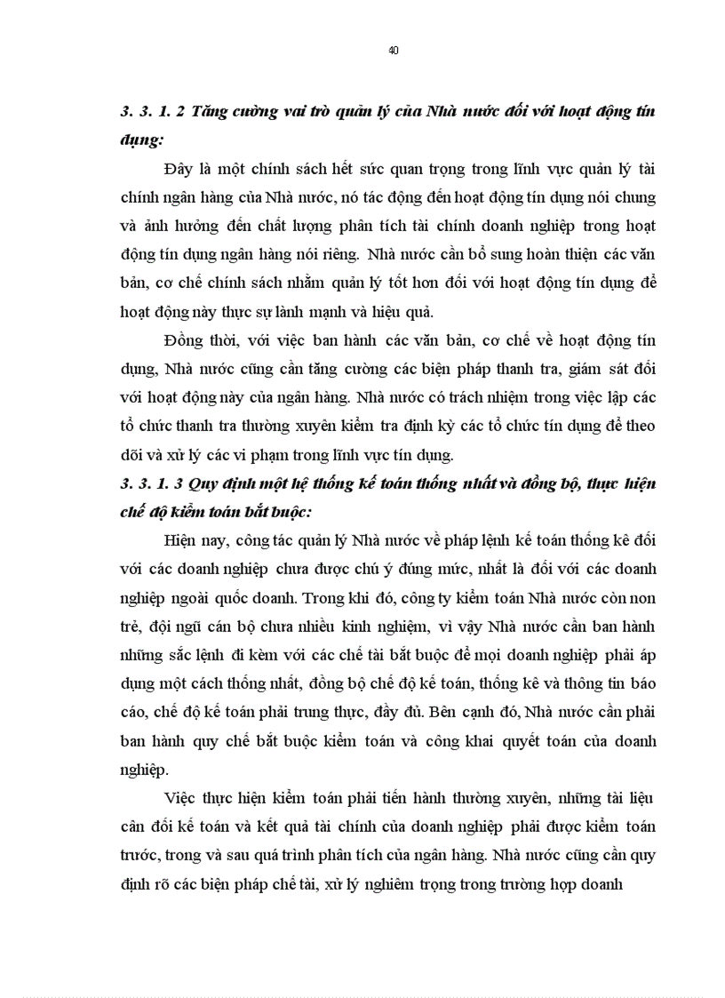 image for page Một số giải pháp nhằm nâng cao chất lượng phân tích tài chính doanh nghiệp trong hoạt động Tín dụng tại Chi nhánh NHNo &PTNT Nam Hà Nội
