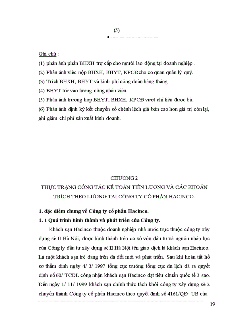 image for page Hoàn thiện công tác kế toán tiền lương và các khoản trích theo lương tại Công ty cổ phần Hacinco