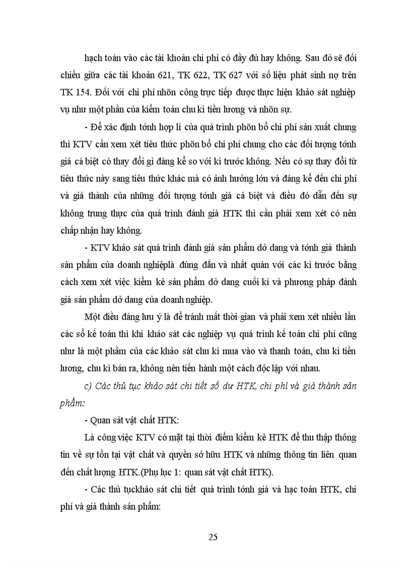 image for page Hoàn thiện quy trình kiểm toán chu kì hàng tồn kho, chi phí và giá thành sản phẩm trong kiểm toán Báo cáo tài chính tại công ty Cổ phần kiểm toán và tư vấn A&C