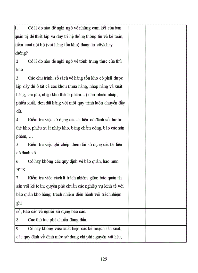 image for page Hoàn thiện quy trình kiểm toán chu kì hàng tồn kho, chi phí và giá thành sản phẩm trong kiểm toán Báo cáo tài chính tại công ty Cổ phần kiểm toán và tư vấn A&C