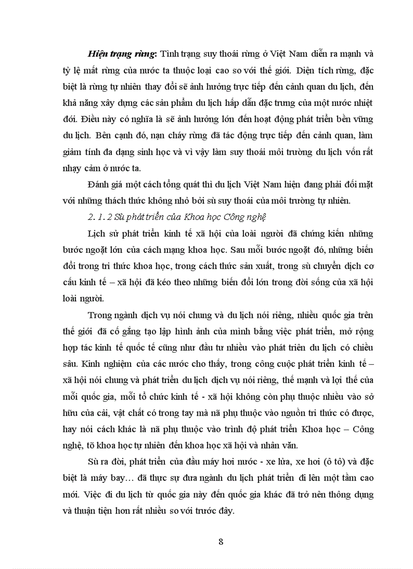 image for page Du lịch bền vững và thực trạng phát triển du lịch bền vững ở Việt Nam