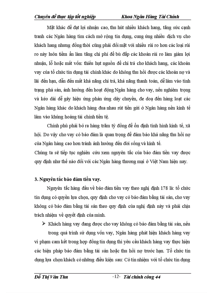 image for page Giải pháp nhằm nâng cao chất lượng hoạt động bảo đảm tiền vay tại Sở giao dịch I- Ngân hàng Đầu tư và Phát triển Việt Nam