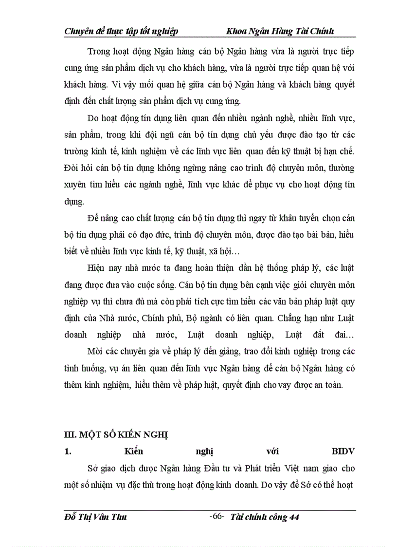 image for page Giải pháp nhằm nâng cao chất lượng hoạt động bảo đảm tiền vay tại Sở giao dịch I- Ngân hàng Đầu tư và Phát triển Việt Nam
