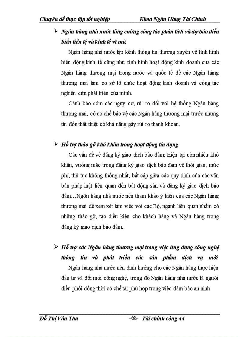 image for page Giải pháp nhằm nâng cao chất lượng hoạt động bảo đảm tiền vay tại Sở giao dịch I- Ngân hàng Đầu tư và Phát triển Việt Nam
