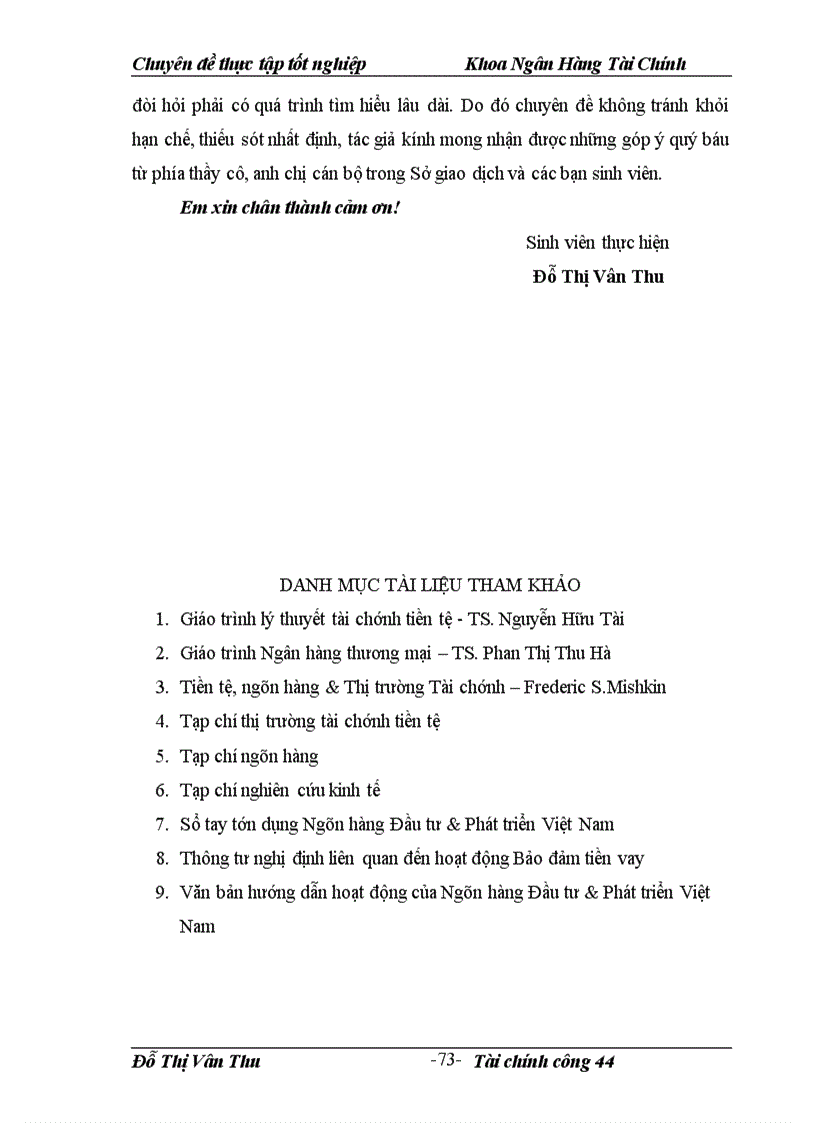 image for page Giải pháp nhằm nâng cao chất lượng hoạt động bảo đảm tiền vay tại Sở giao dịch I- Ngân hàng Đầu tư và Phát triển Việt Nam