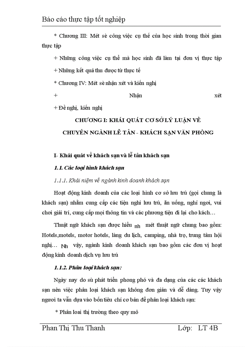 image for page Khái quát về quá trình hình thành phát triển và đặc điểm kinh doanh của khách sạn HACINCO