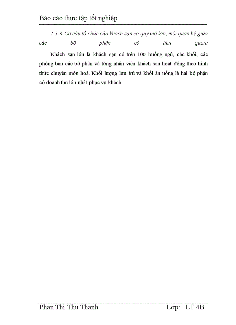 image for page Khái quát về quá trình hình thành phát triển và đặc điểm kinh doanh của khách sạn HACINCO