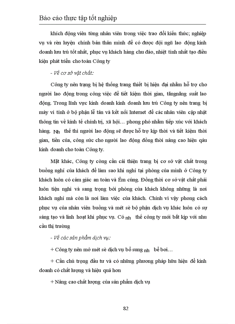 image for page Khái quát về quá trình hình thành phát triển và đặc điểm kinh doanh của khách sạn HACINCO