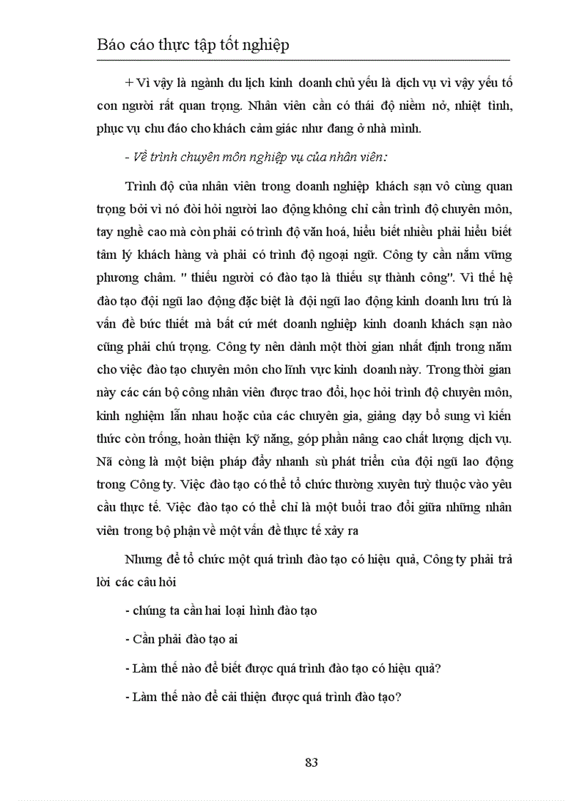 image for page Khái quát về quá trình hình thành phát triển và đặc điểm kinh doanh của khách sạn HACINCO