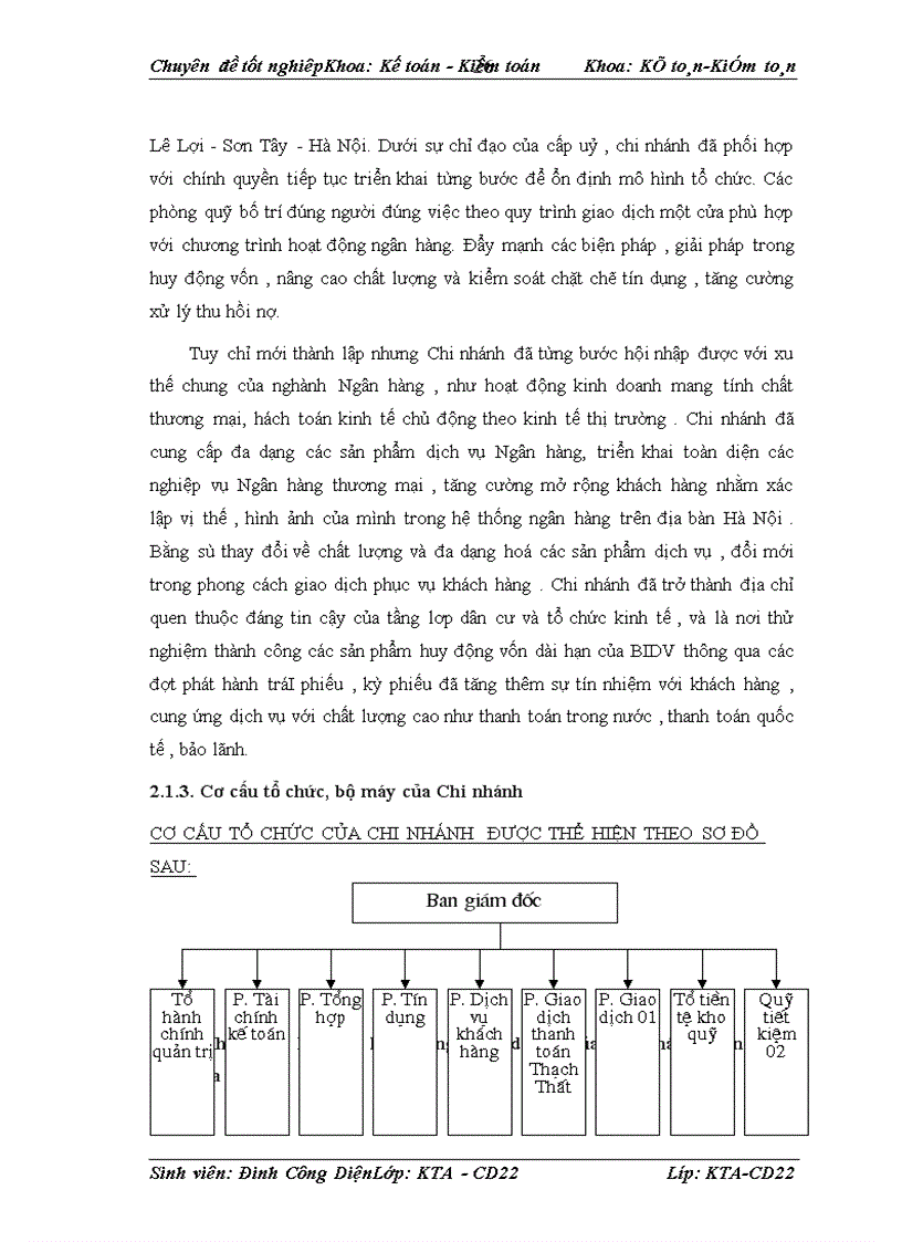 image for page Kế toán nghiệp vụ huy động vốn và giải pháp hoàn thiện kế toán nghiệp vụ huy động vốn tại Ngân hàng đầu tư & Phát triển Chi nhánh Sơn Tây-Hà Nội
