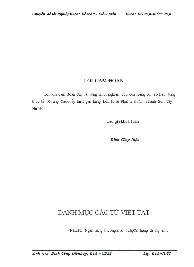 image for page Kế toán nghiệp vụ huy động vốn và giải pháp hoàn thiện kế toán nghiệp vụ huy động vốn tại Ngân hàng đầu tư & Phát triển Chi nhánh Sơn Tây-Hà Nội