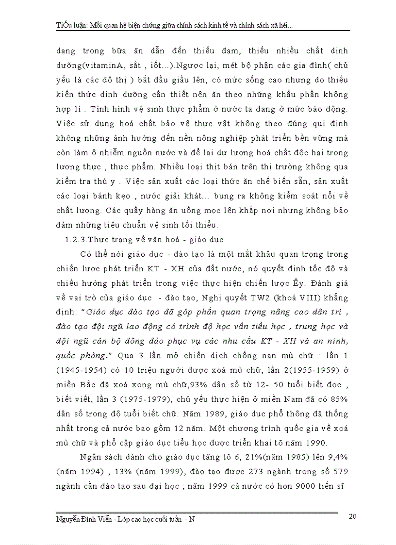image for page Mối quan hệ biện chứng giữa chính sách kinh tế và chính sách xã hội