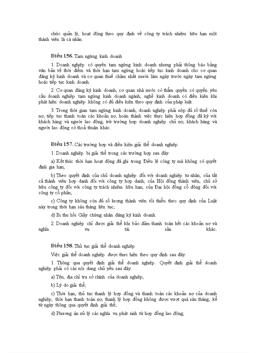 image for page Luật doanh nghiệp của quốc hội nước cộng hòa xã hội chủ nghĩa việt nam số 60/2005/qh11 ngày 29 tháng 11 năm 2005