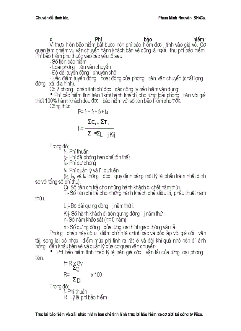 image for page Một số kiến nghị nhằm hạn chế tình hình trục lợi bảo hiểm xe cơ giới tại Công ty Pjico