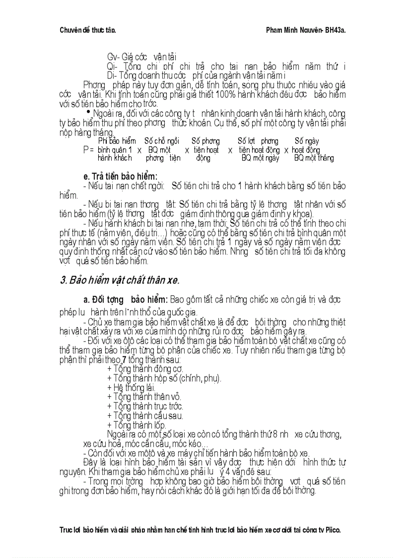 image for page Một số kiến nghị nhằm hạn chế tình hình trục lợi bảo hiểm xe cơ giới tại Công ty Pjico