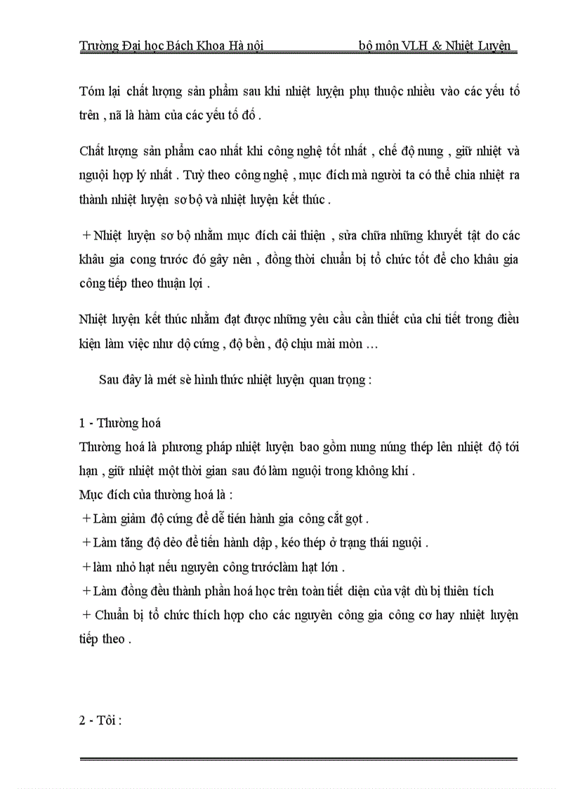 image for page Đồ án môn học thiết kế xưởng nhiệt luyện