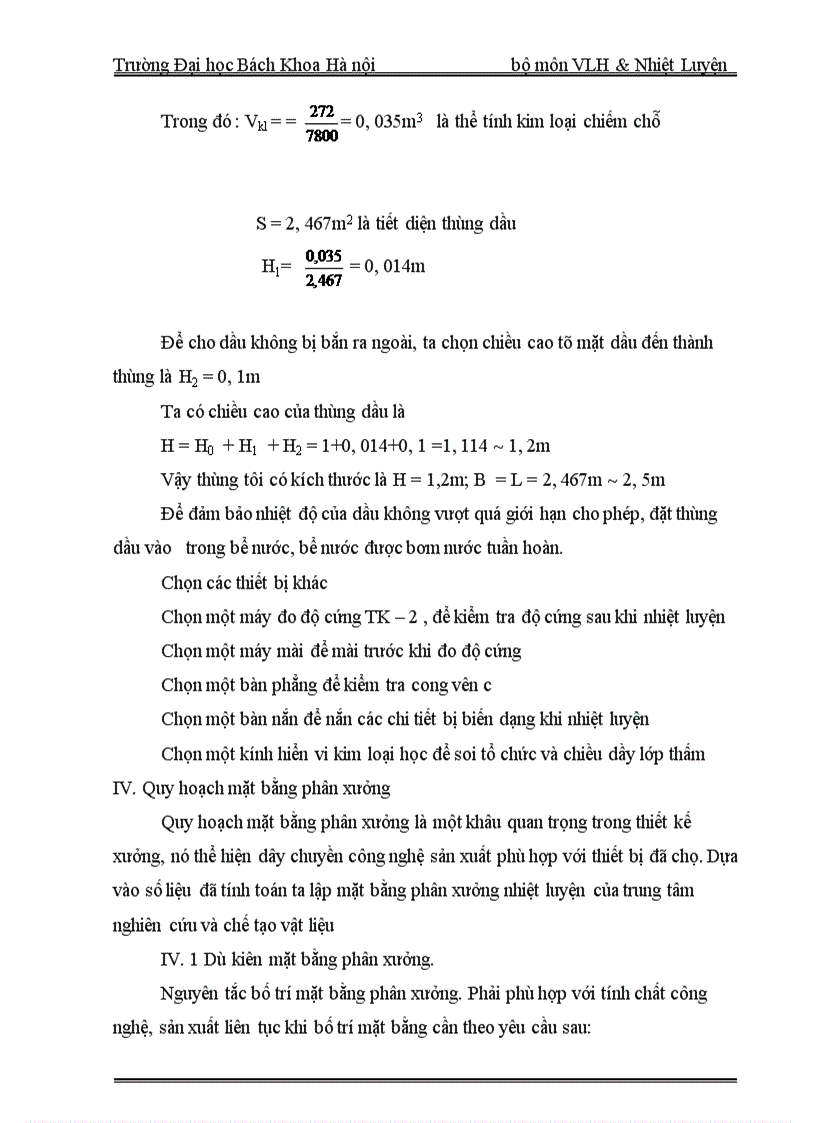 image for page Đồ án môn học thiết kế xưởng nhiệt luyện