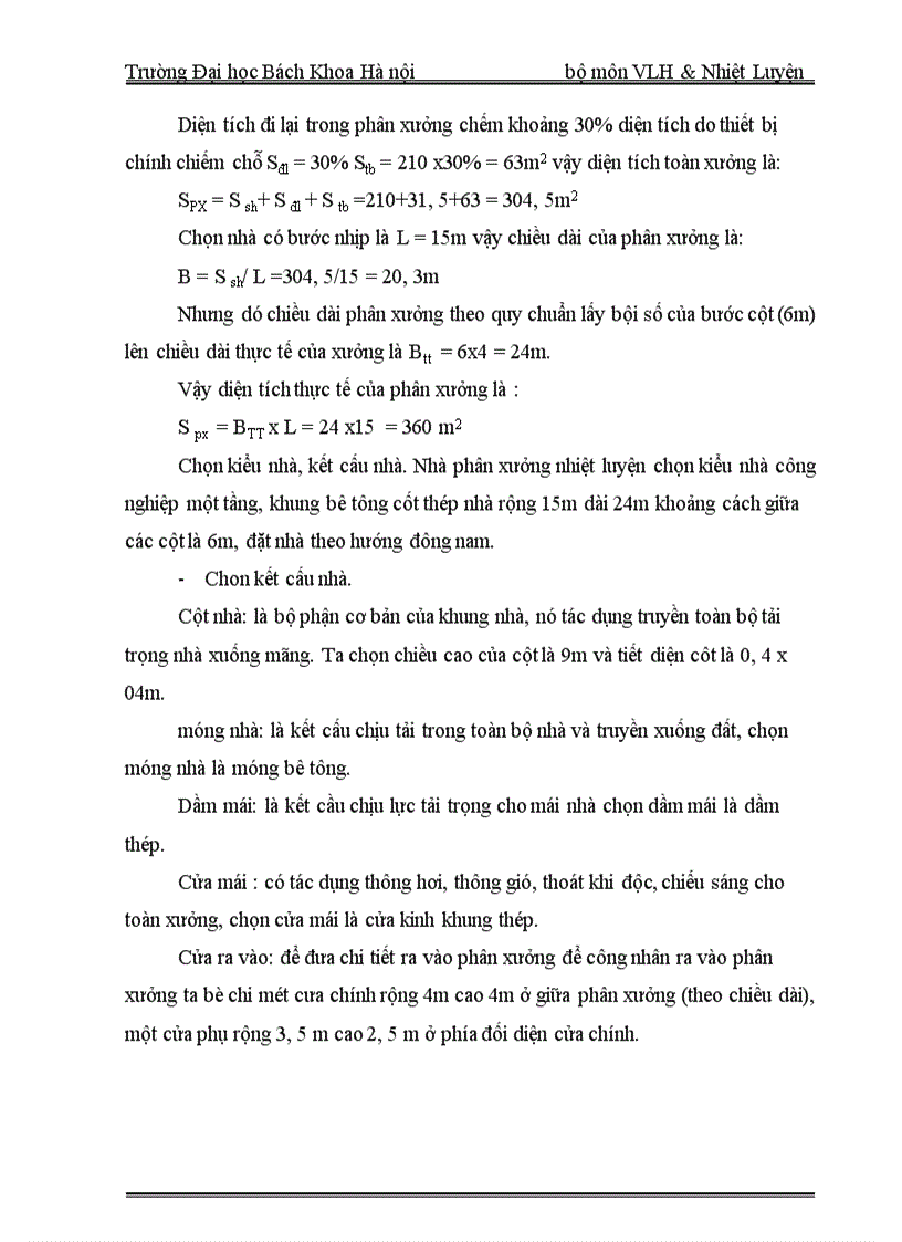 image for page Đồ án môn học thiết kế xưởng nhiệt luyện