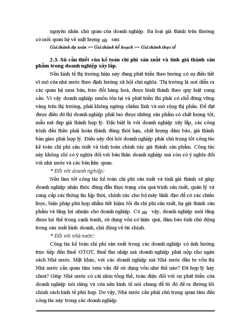 image for page Hoàn thiện hạch toán chi phí sản xuất và tính giá thành sản phẩm xây lắp tại Công ty Lắp máy & Xây dựng số 10