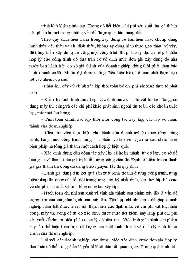 image for page Hoàn thiện hạch toán chi phí sản xuất và tính giá thành sản phẩm xây lắp tại Công ty Lắp máy & Xây dựng số 10