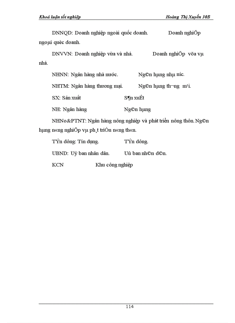 image for page Giải pháp mở rộng tín dụng đối với DNVVN tại Ngân hàng Nông nghiệp và phát triển nông thôn Khu công nghiệp Hoà xá tỉnh Nam định