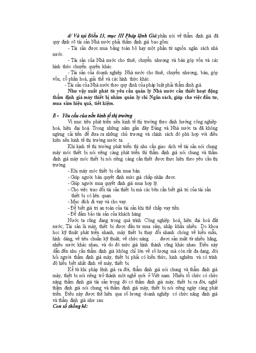 image for page Vấn đề thẩm định giá máy móc thiết bị tại Việt Nam Thực trạng và giải pháp hoàn thiện