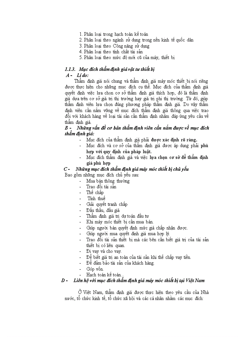image for page Vấn đề thẩm định giá máy móc thiết bị tại Việt Nam Thực trạng và giải pháp hoàn thiện