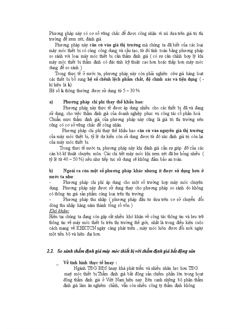 image for page Vấn đề thẩm định giá máy móc thiết bị tại Việt Nam Thực trạng và giải pháp hoàn thiện