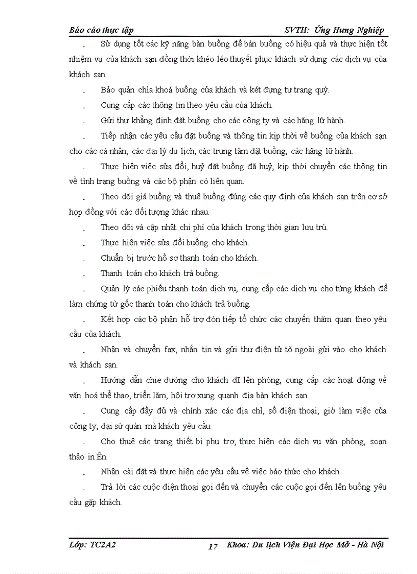 image for page Thực trạng hoạt động của khách sạn Maison D’Hanoi Hanova