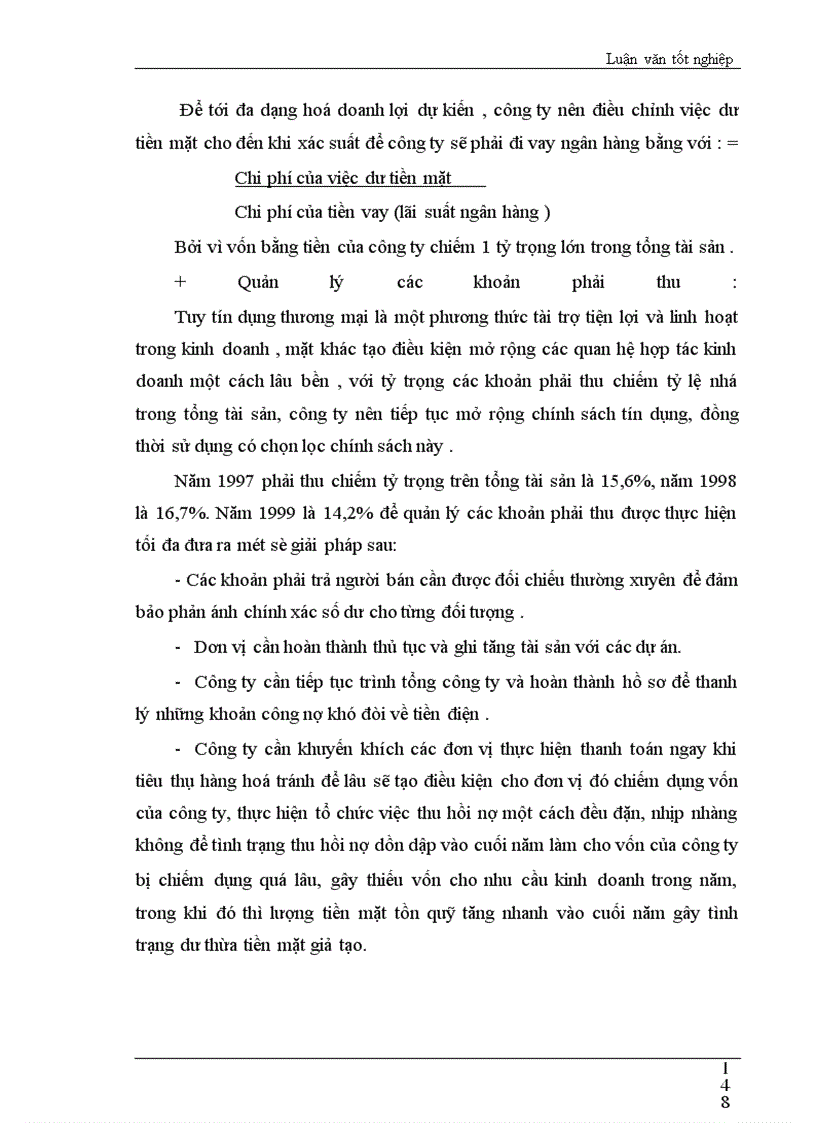 image for page Các giải pháp nhằm nâng cao chất lượng công tác phân tích tài chính tại Công ty Điện lực Hà nội