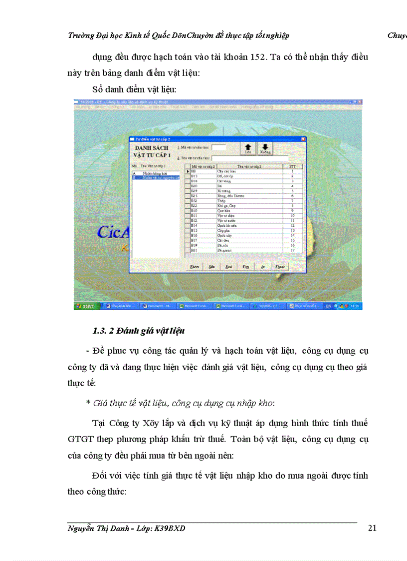 image for page Tổ chức kế toán nguyên liệu, vật liệu ở Công ty Xây lắp và dịch vụ kỹ thuật