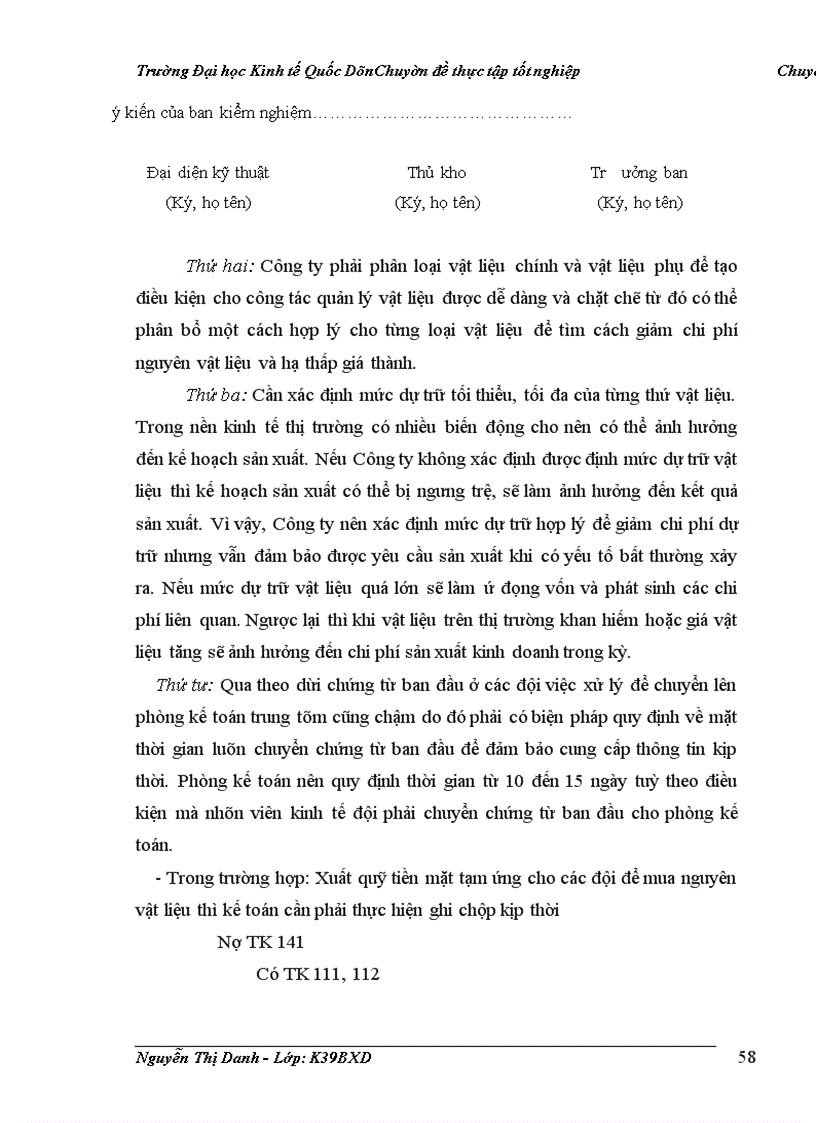 image for page Tổ chức kế toán nguyên liệu, vật liệu ở Công ty Xây lắp và dịch vụ kỹ thuật