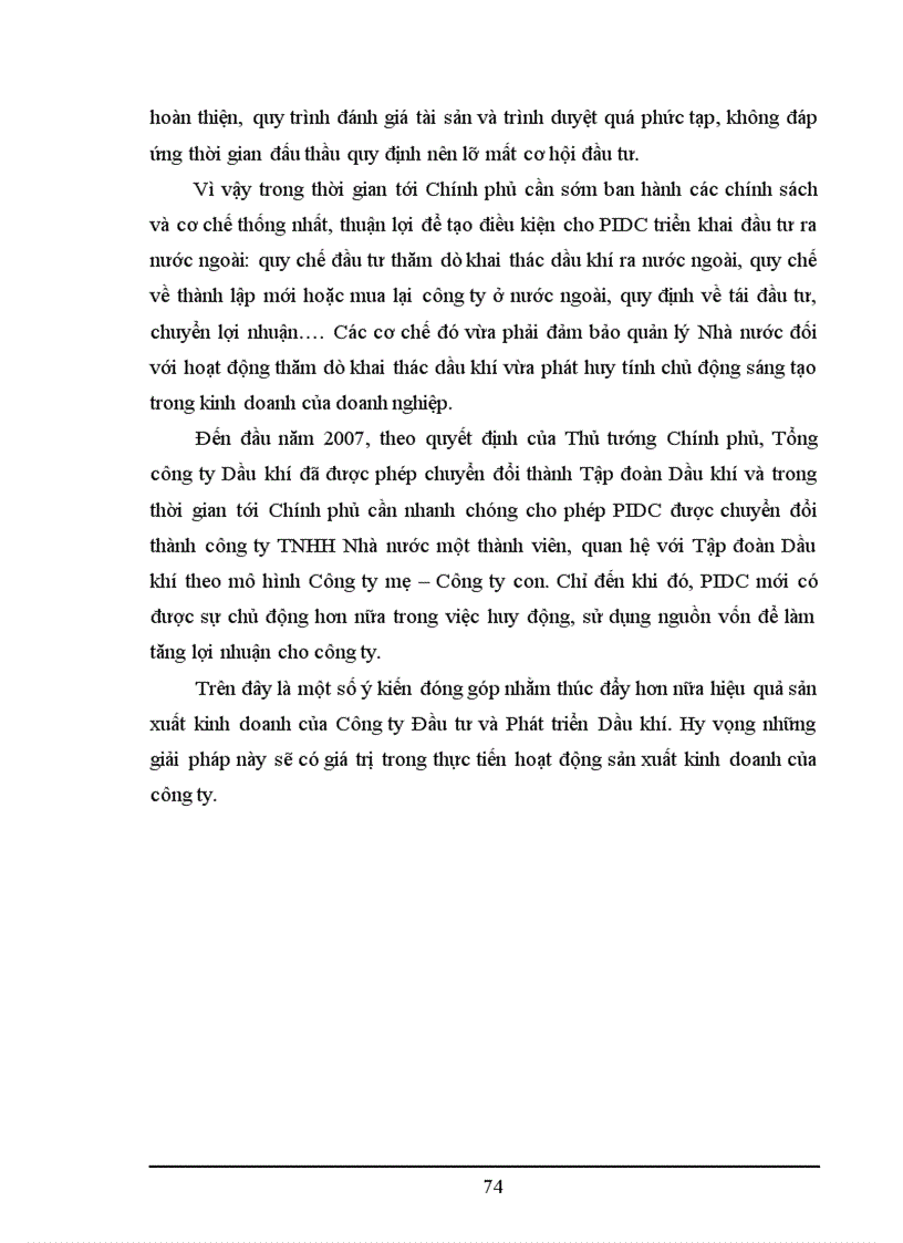 image for page Giải pháp hoàn thiện phân tích tài chính doanh nghiệp tại Công ty Đầu tư và Phát triển Dầu khí