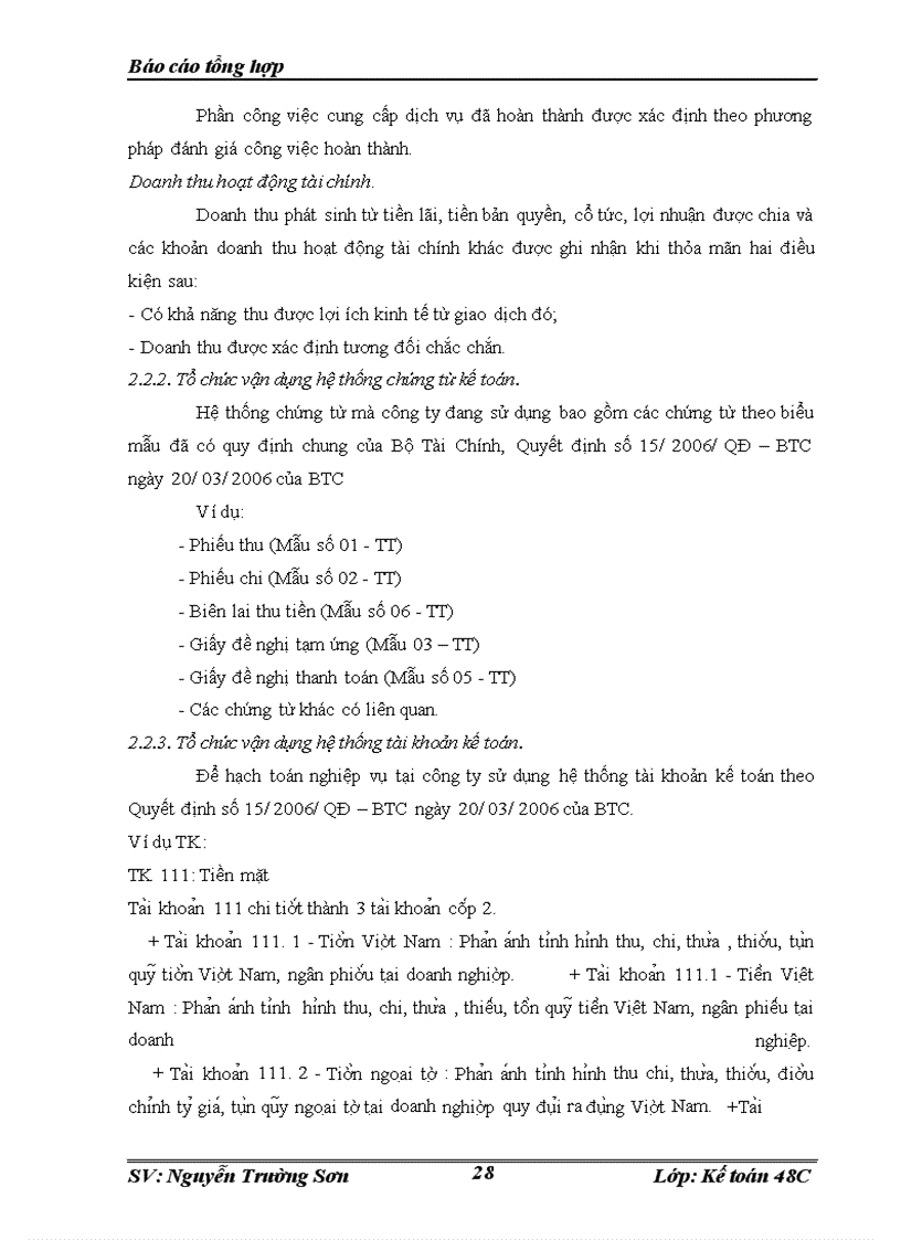 image for page Một số đánh giá về tình hình tổ chức hạch toán kế toán tại Công ty cổ phần đầu tư Archi.