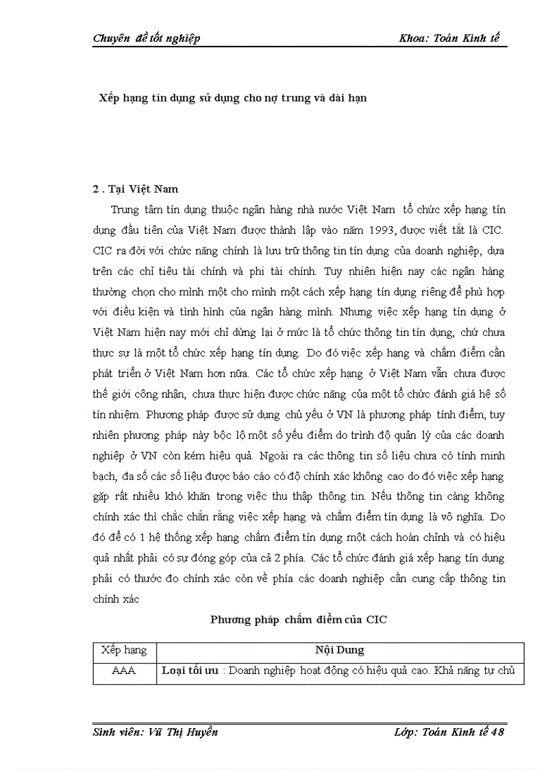 image for page Ứng dụng mô hình Logit xếp hạng và phân loại với tín dụng khách hàng doanh nghiệp lớn tại ngân hàng công thương – chi nhánh Hai Bà Trưng