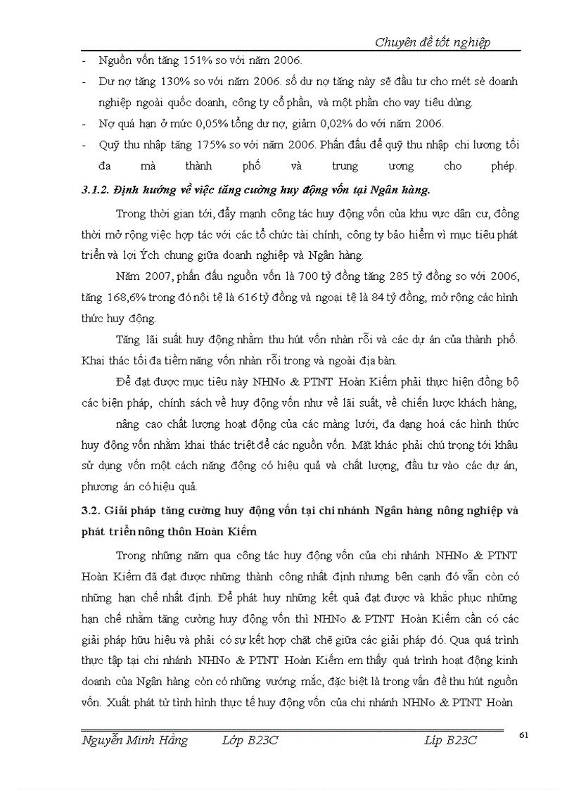 image for page Giải pháp tăng cường huy động vốn tại Chi nhánh Ngân hàng nông nghiệp và phát triển nông thôn Hoàn Kiếm
