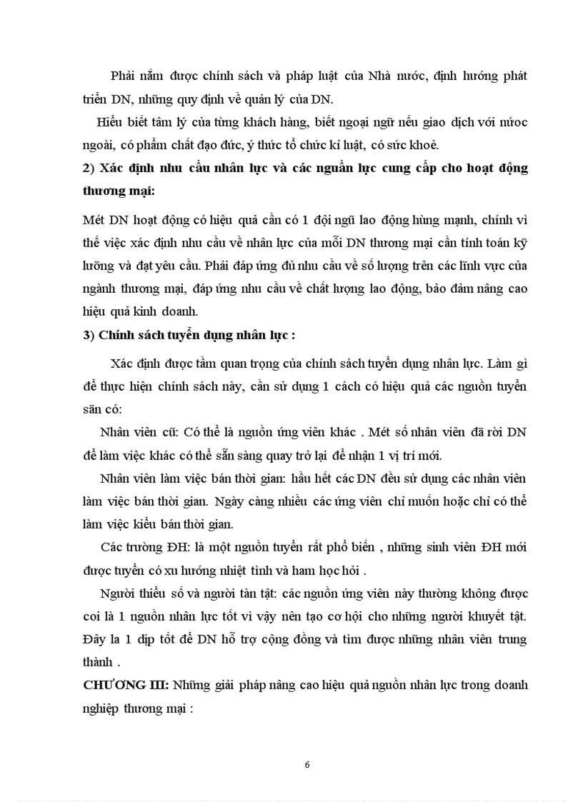 image for page Nguồn nhân lực trong các doanh nghiệp thương mại