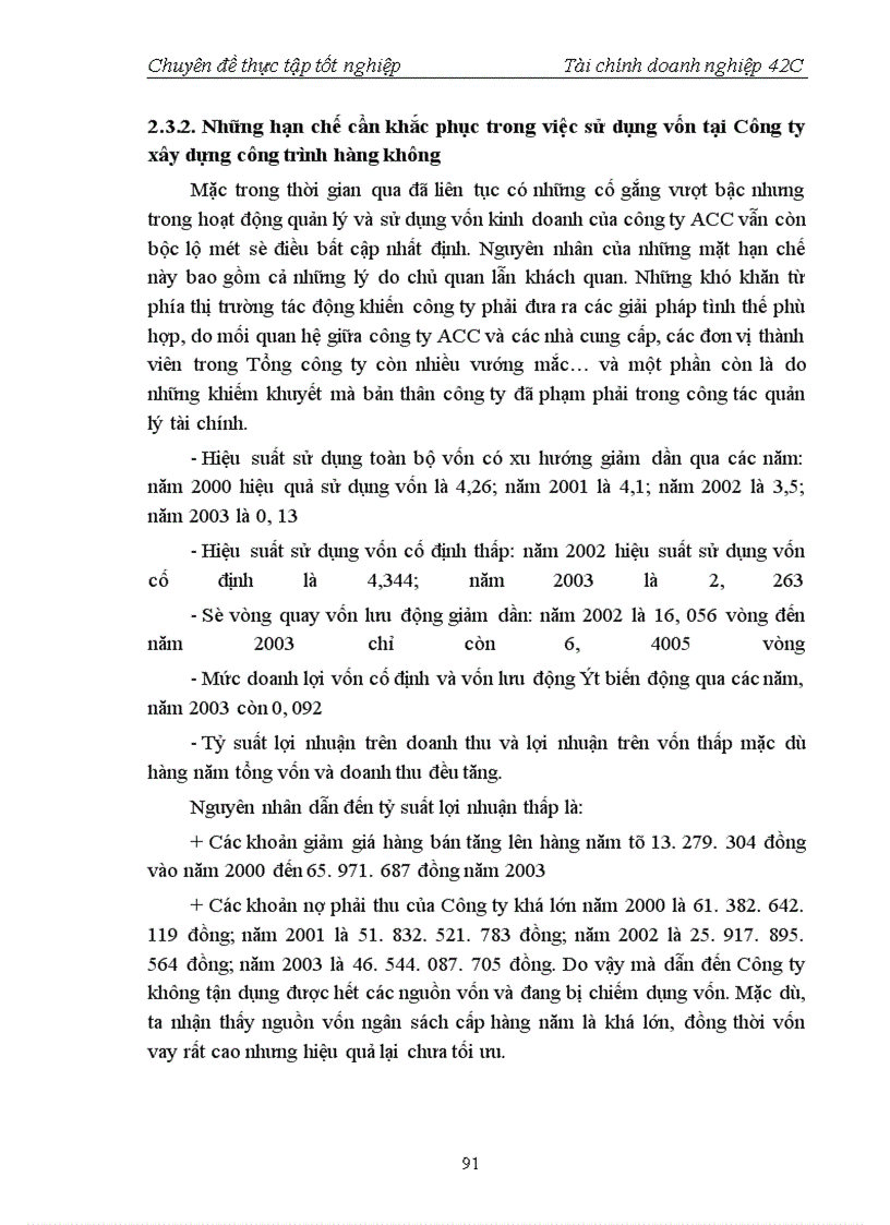 image for page Nâng cao hiệu quả sử dụng vốn trong sản xuất kinh doanh tại Công ty xây dựng công trình hàng không (ACC) thuộc Tổng công ty bay dịch vụ Việt Nam- Bộ Quốc phòng