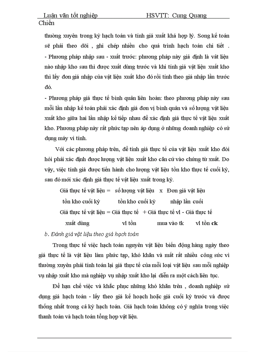 image for page Thực tế công tác kế toán nguyên liệu vật liệu và công cụ dụng cụ tại công ty TNHH SX&DV Thương Mại Hoàng Gia.