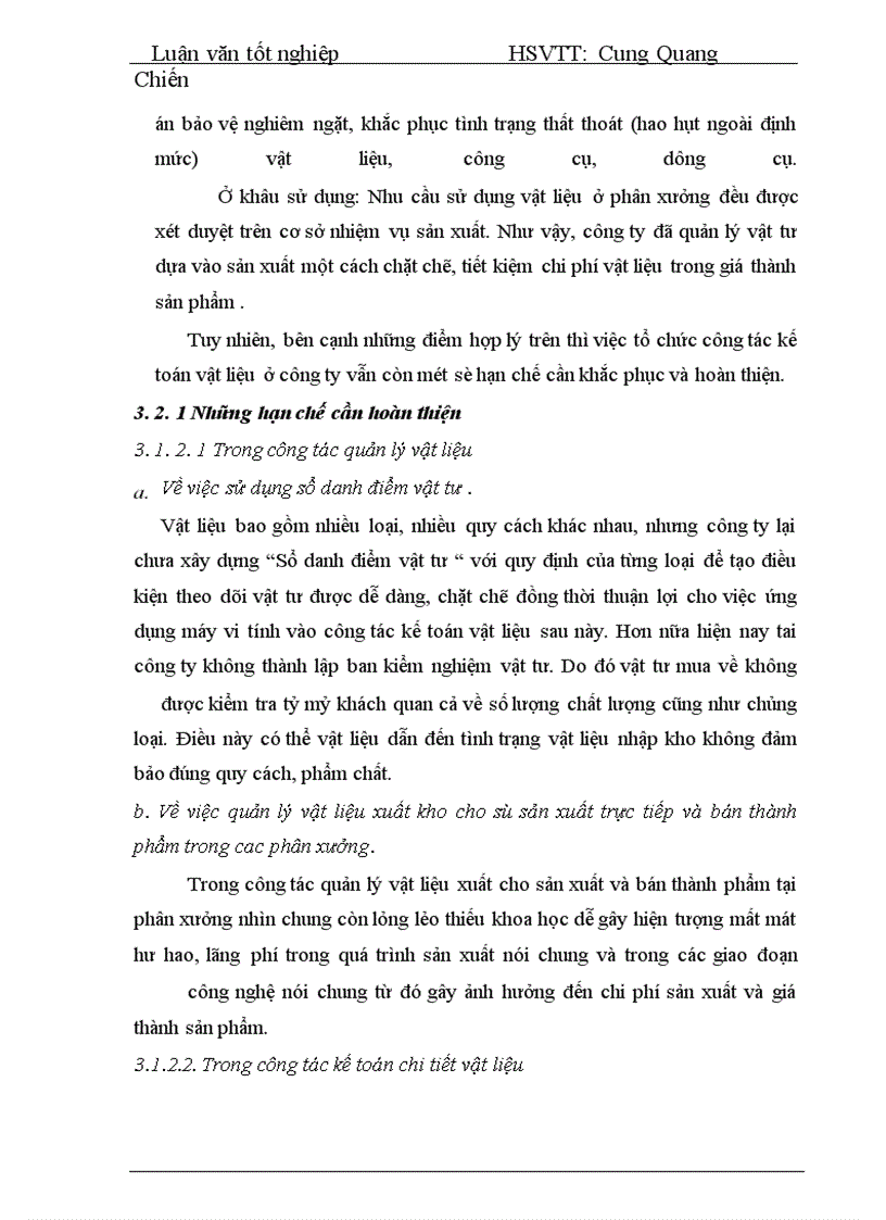 image for page Thực tế công tác kế toán nguyên liệu vật liệu và công cụ dụng cụ tại công ty TNHH SX&DV Thương Mại Hoàng Gia.