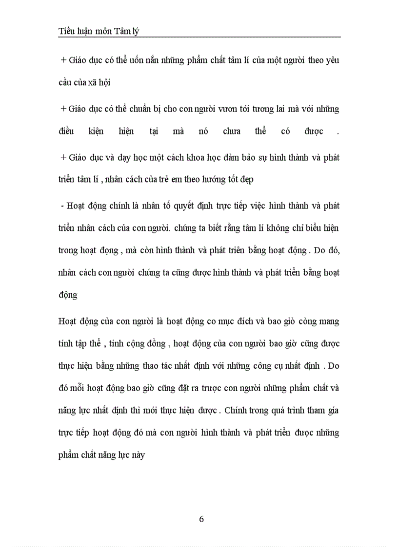 image for page Tiểu luận môn Tâm lý