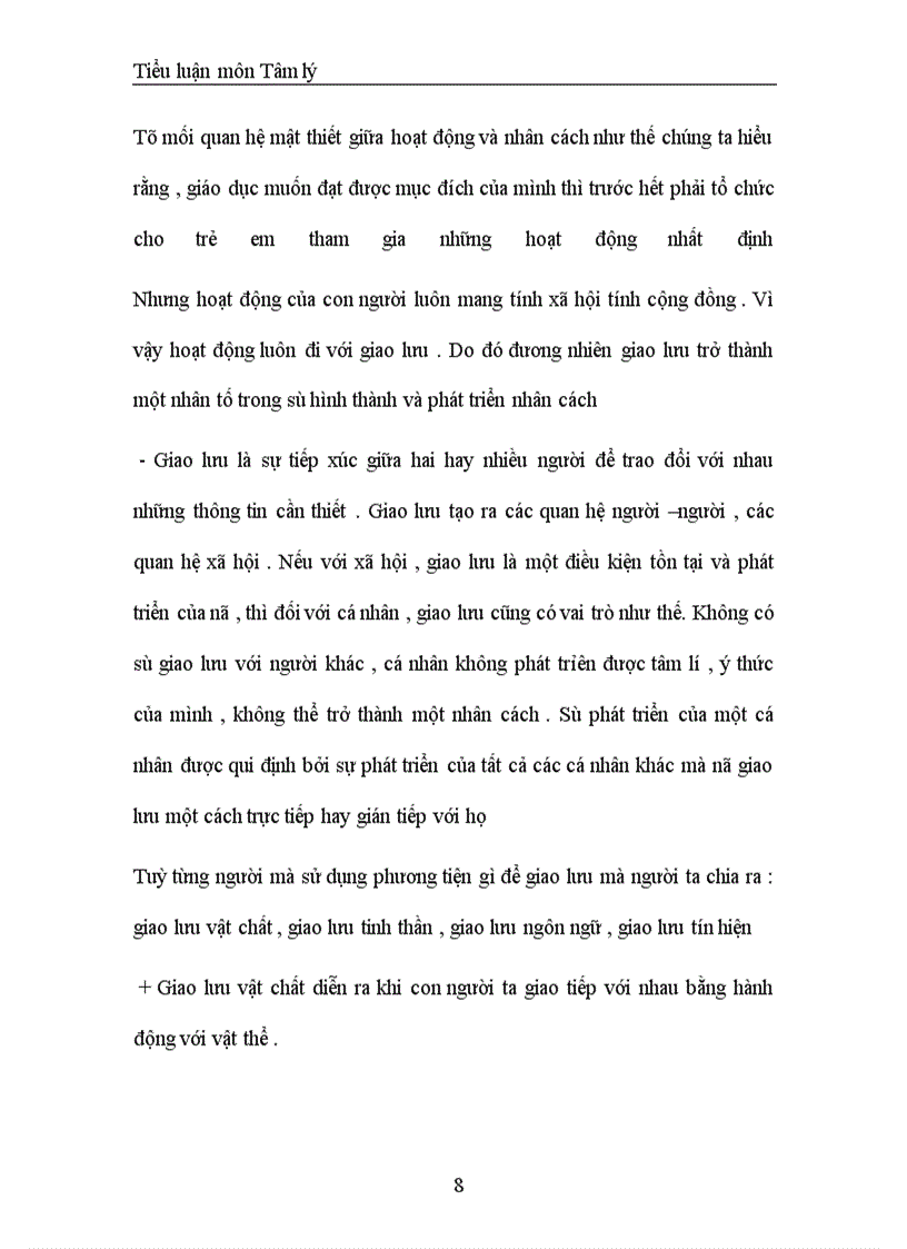 image for page Tiểu luận môn Tâm lý